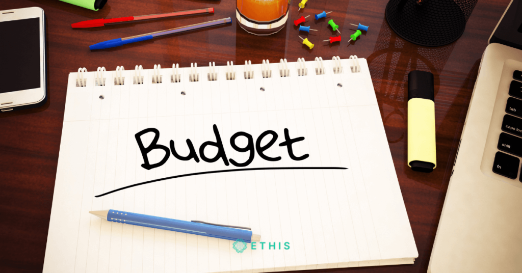 Set a monthly budget