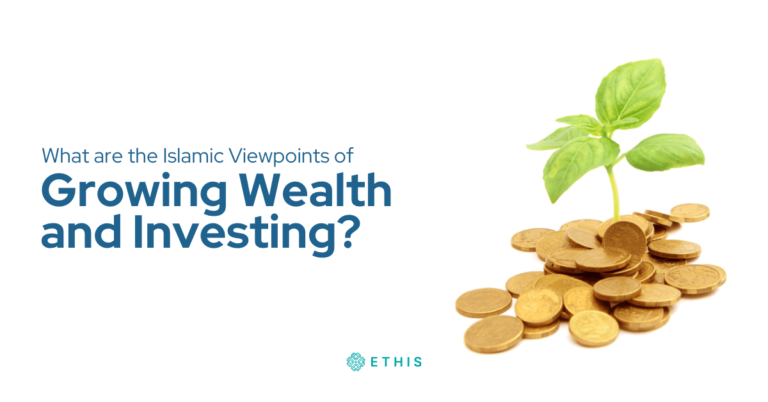 What are the Islamic viewpoints of growing wealth and investing